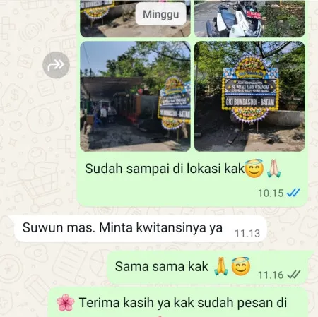 Pengiriman Papan Bunga Duka Kalimalang