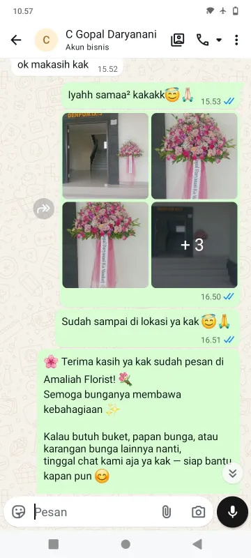 Pengiriman Karangan Bunga Kalimalang