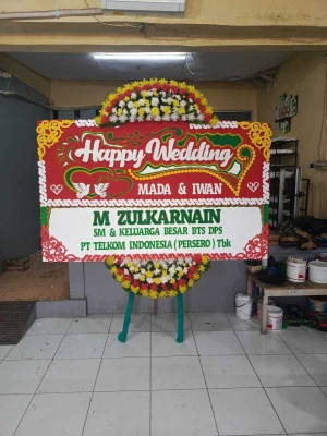Papan Bunga di Kalimalang