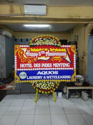 Papan Bunga di Kalimalang