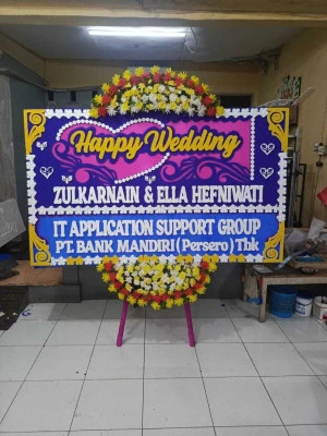 Papan Bunga di Kalimalang